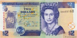 2 Dollars BELIZE  2003 P.66a