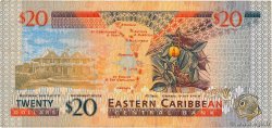 20 Dollars EAST CARIBBEAN STATES  2000 P.39g BC
