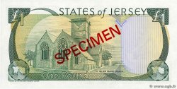 1 Pound Spécimen ISLA DE JERSEY  1993 P.20s FDC