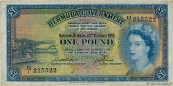 1 Pound BERMUDA  1952 P.20a