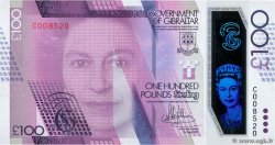 100 Pounds Sterling GIBRALTAR  2017 P.New ST