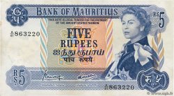 5 Rupees MAURITIUS  1967 P.30c fVZ