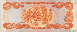 5 Dollars BAHAMAS  1974 P.45b q.BB