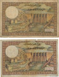 5000 Francs et 5000 Francs / 50 Dirhams MAROCCO  1953 P.49 et 51 B a MB