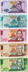 Lot de 5 Billets MALAWI  2014 P.LOT NEUF
