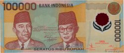 100000 Rupiah INDONESIEN  1999 P.140 SS
