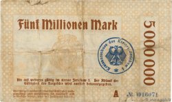 5000000 Mark DEUTSCHLAND Burg 1923  fSS