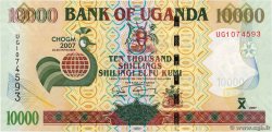 10000 Shillings Commémoratif OUGANDA  2007 P.48 NEUF