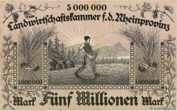 5 Millions Mark GERMANY  1923  VF