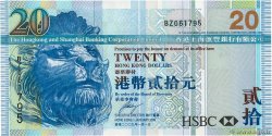 20 Dollars HONGKONG  2009 P.207f ST
