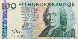 100 Kronor SUÈDE  2001 P.65a XF