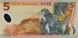 5 Dollars NEW ZEALAND  2014 P.185c UNC