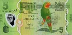 5 Dollars FIDJI  2013 P.115a