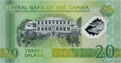 20 Dalasis Commémoratif GAMBIA  2014 P.30 FDC