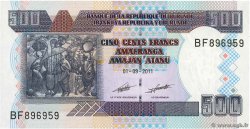 500 Francs BURUNDI  2009 P.45b