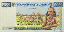 2000 Francs DJIBUTI  2008 P.43