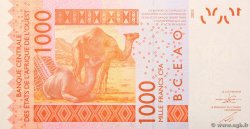 1000 Francs WEST AFRICAN STATES  2014 P.215Bi UNC