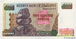 500 Dollars ZIMBABWE  2001 P.11a