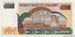 500 Dollars ZIMBABWE  2001 P.11a AU
