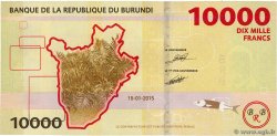 10000 Francs BURUNDI  2015 P.54 UNC