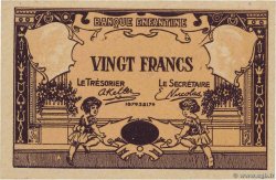 20 Francs FRANCE regionalism and miscellaneous  1900 