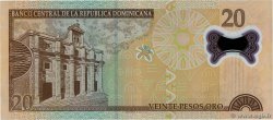 20 Pesos Oro DOMINICAN REPUBLIC  2009 P.182 AU