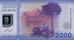 2000 Pesos CHILI  2013 P.162c NEUF