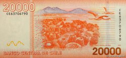 20000 Pesos CHILI  2016 P.165f pr.NEUF