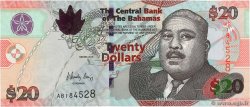 20 Dollars BAHAMAS  2010 P.74Aa UNC