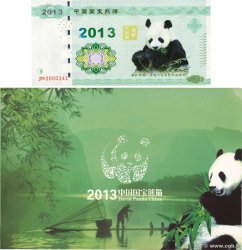 1 Yuan PANDA Set de présentation REPUBBLICA POPOLARE CINESE  2013 
