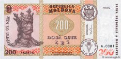 200 Lei MOLDOVIA  2015 P.26