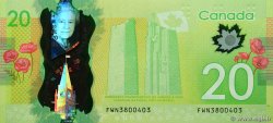 20 Dollars CANADA  2012 P.108b NEUF