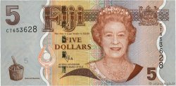 5 Dollars FIDJI  2011 P.110b NEUF