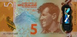 5 Dollars NOUVELLE-ZÉLANDE  2015 P.191