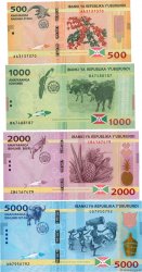 Lot de 4 Billets BURUNDI  2015 P.LOT FDC