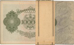 Lot de 10000 Mark Consécutifs GERMANIA  1922 P.071 AU