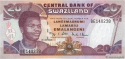 20 Emalangeni SWAZILAND  2006 P.30c NEUF