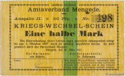 50 Pfennig ALLEMAGNE Dortmund - Mengede 1914 