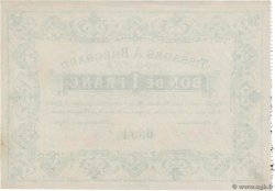 1 Franc  FRANCE regionalismo e varie Roanne 1914 JP.42.50 AU