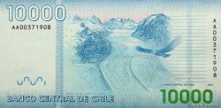10000 Pesos CHILE  2009 P.164a UNC