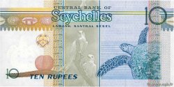 10 Rupees SEYCHELLES  1989 P.52 FDC