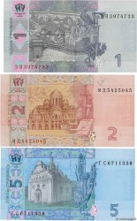 Lot de 3 Billets UKRAINE  2004 P.LOT ST
