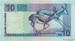 10 Namibia Dollars  NAMIBIA  2001 P.04c FDC