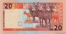 20 Namibia Dollars  NAMIBIA  2002 P.06b FDC