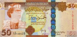 50 Dinars LIBYA  2008 P.75 UNC-