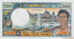 500 Francs POLYNÉSIE, TERRITOIRES D OUTRE MER  1992 P.01d