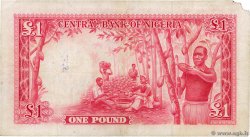 1 Pound NIGERIA  1958 P.04 MB
