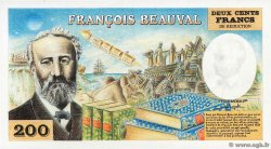 200 Francs FRANCOIS BEAUVAL de Réduction FRANCE régionalisme et divers  1980  pr.NEUF
