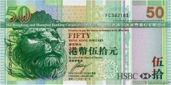 50 Dollars HONG KONG  2009 P.208f