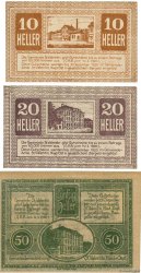 Lot de 3 billets  AUSTRIA Sankt Valentin 1920 P.LOT EBC